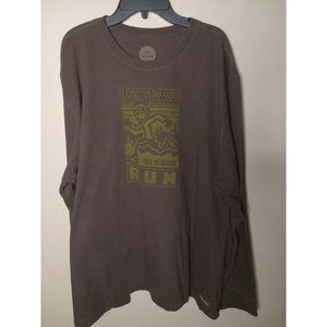 Life is Good Running LS T